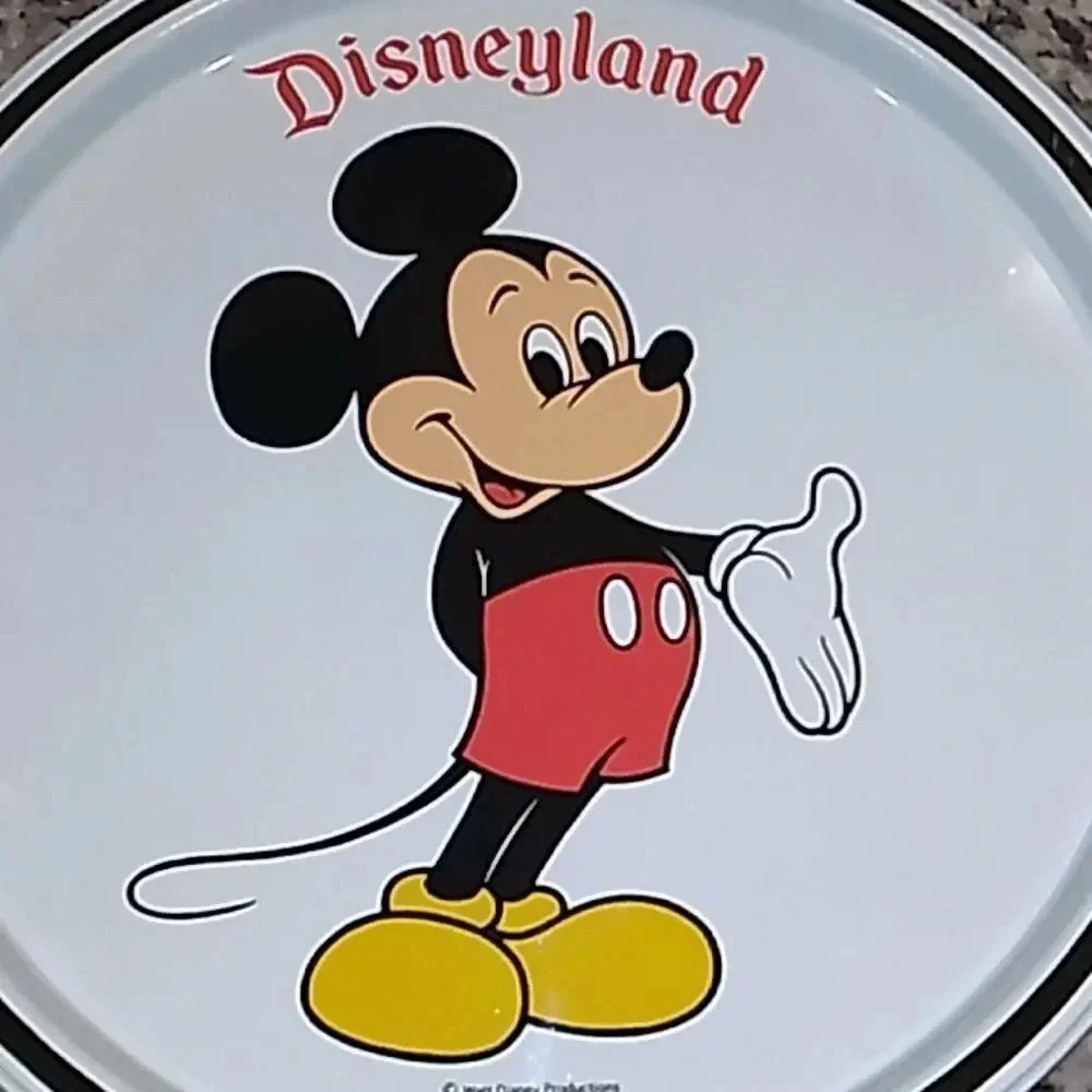Vintage Disneyland Mickey Mouse Plate - Picture 2 of 6